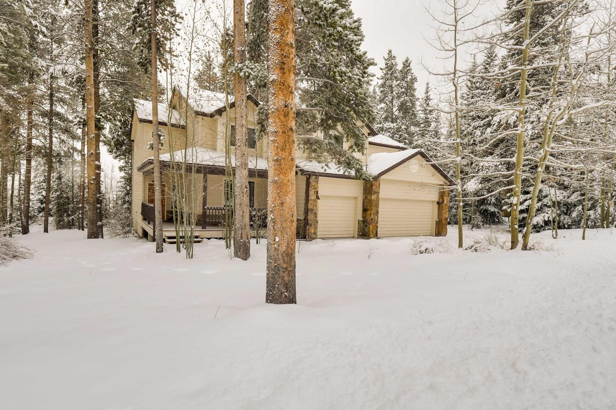 Idyllic Forested Breck Home Hot Tub And Ski Shuttle Breckenridge Eksteriør bilde
