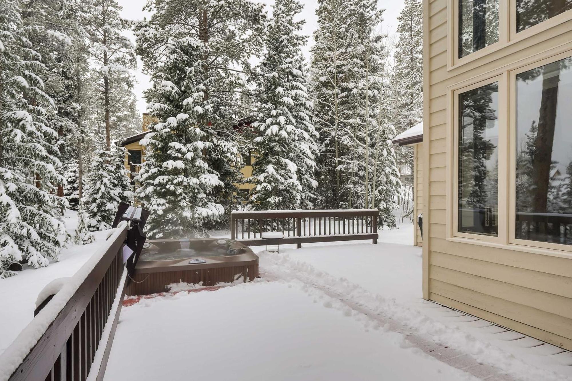Idyllic Forested Breck Home Hot Tub And Ski Shuttle Breckenridge Eksteriør bilde