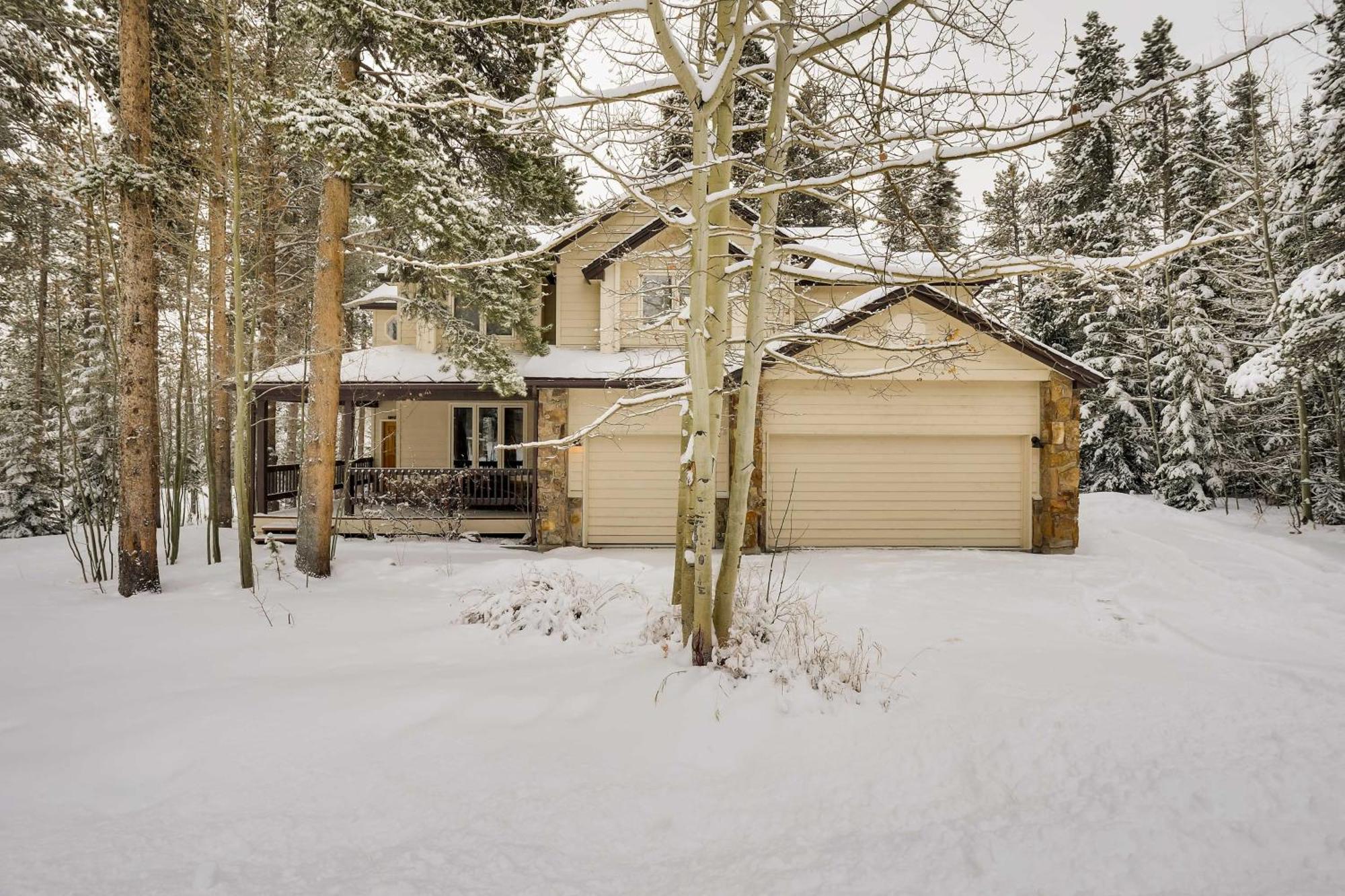 Idyllic Forested Breck Home Hot Tub And Ski Shuttle Breckenridge Eksteriør bilde