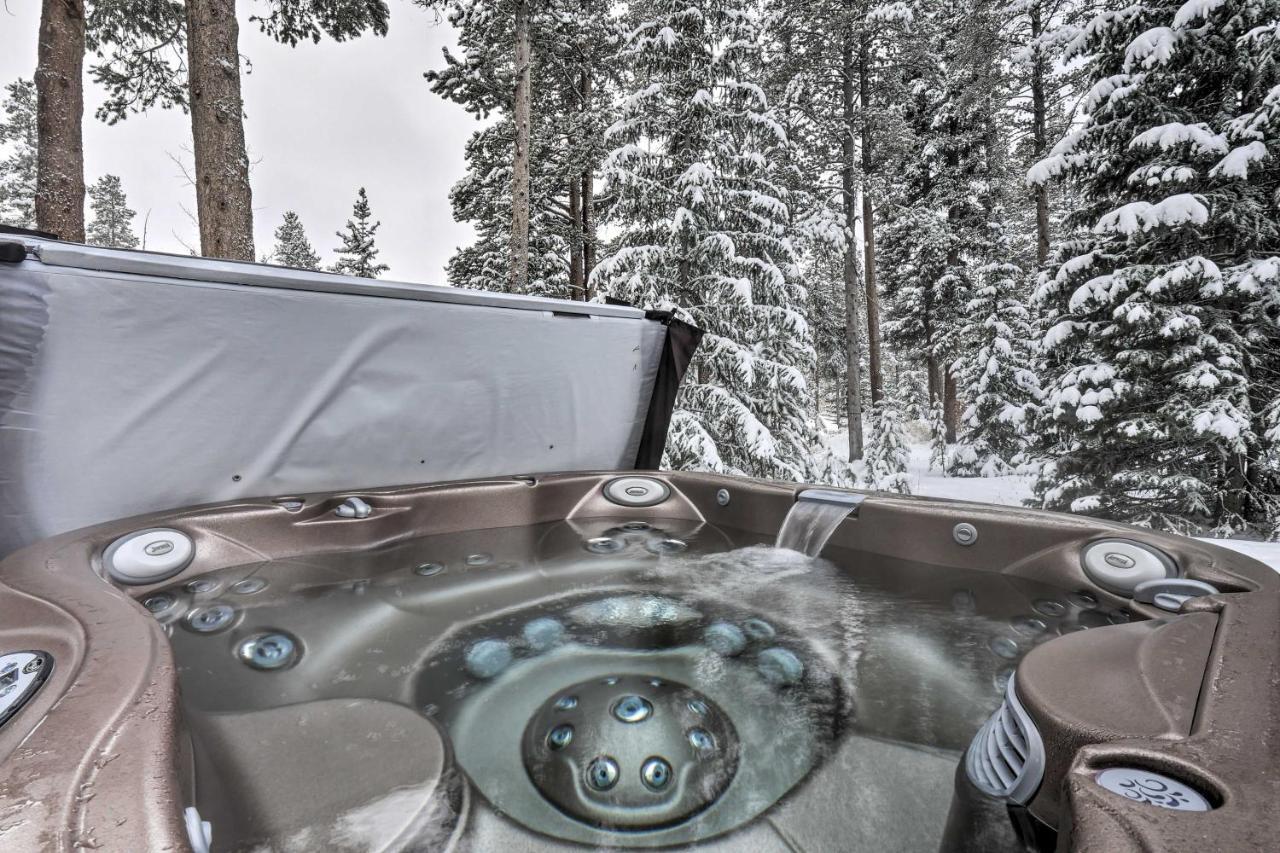 Idyllic Forested Breck Home Hot Tub And Ski Shuttle Breckenridge Eksteriør bilde